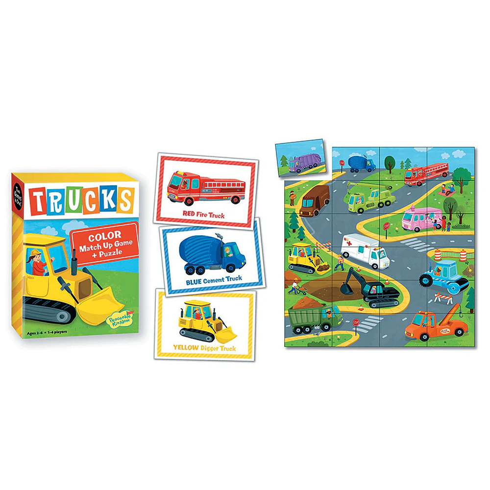 Trucks Color Match Up Game MU13 - Image 2
