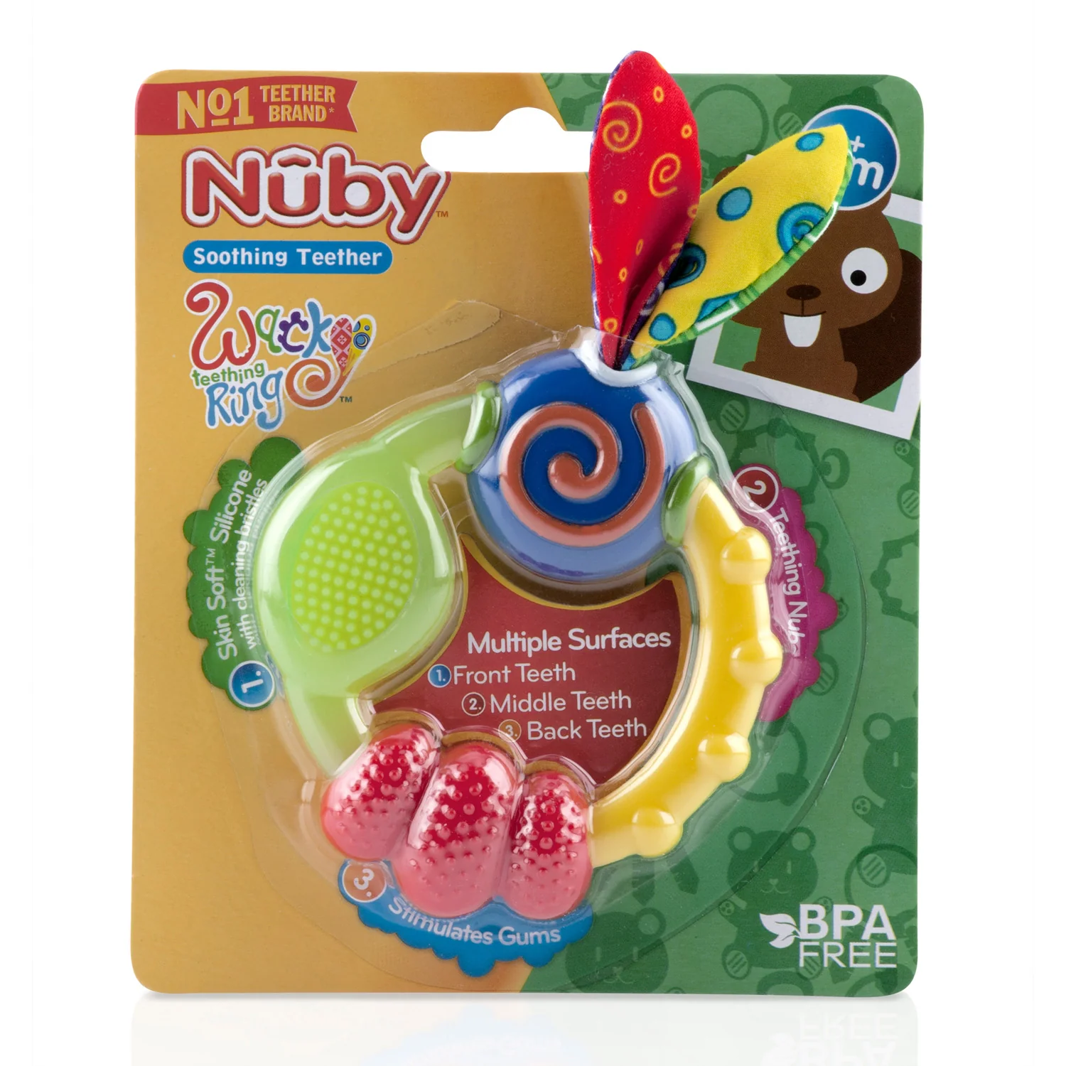 Wacky Teething Ring 632