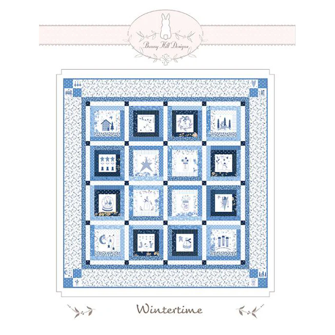 Wintertime Lap Quilt Pattern BHD-2169