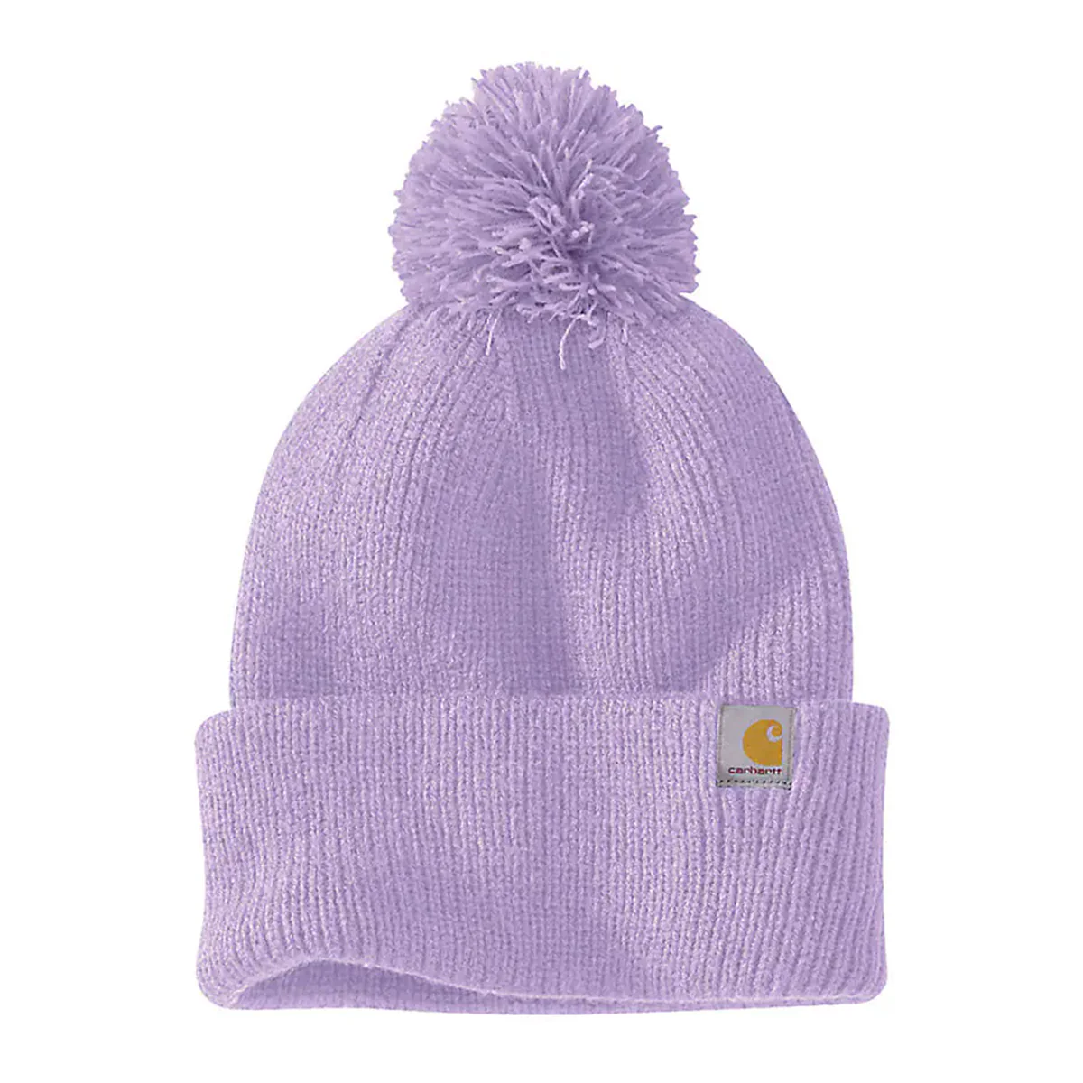 Women's Knit Pom-Pom Cuffed Beanie 106003 - Image 3